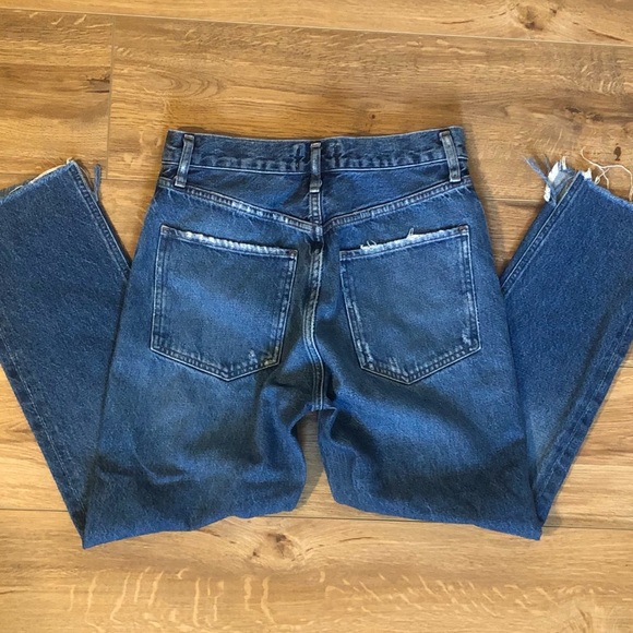 AGOLDE Riley Straight in Lowdown Sz 26 - Picture 13 of 16